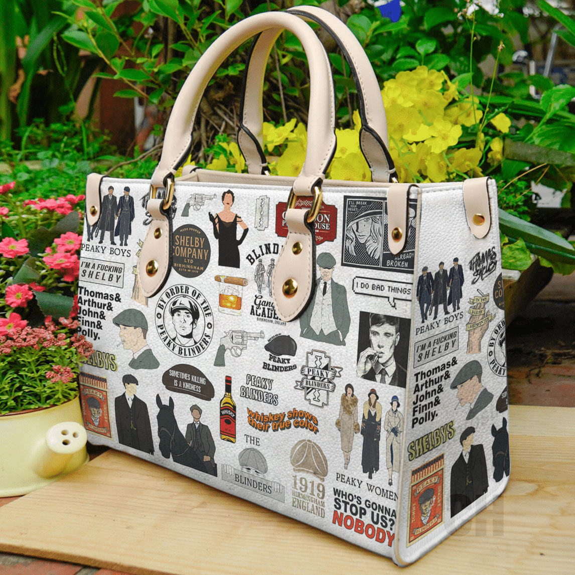 Peaky Blinders Leather Handbag 1 Peaky Blinders Leather Handbag