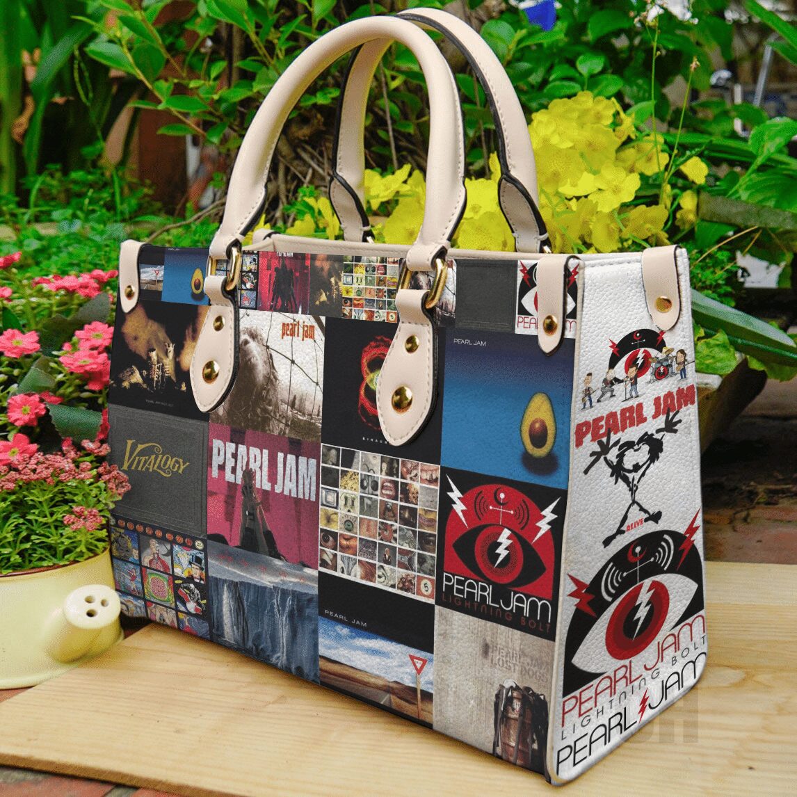 Pearl Jam G0 Leather Handbag 1 Pearl Jam G0 Leather Handbag