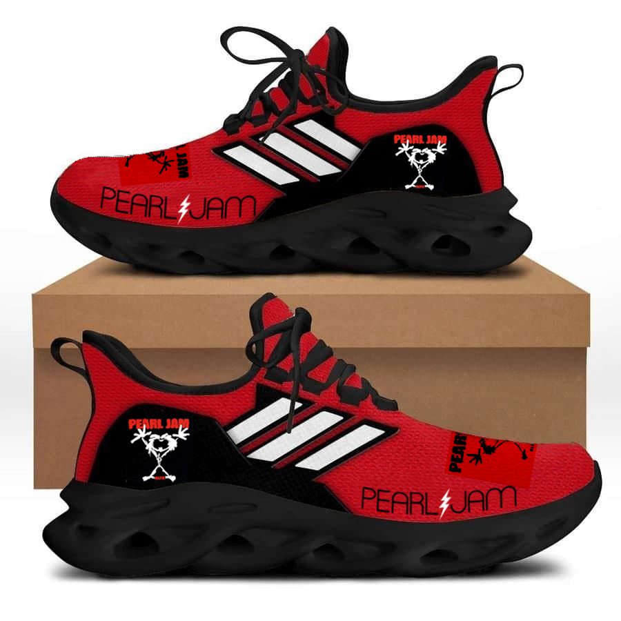 Pearl Jam Red Black Max Soul Shoes 1 Pearl Jam Red Black Max Soul Shoes