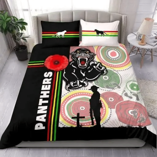 Penrith Panthers Bedding Set 1 Penrith Panthers Bedding Set