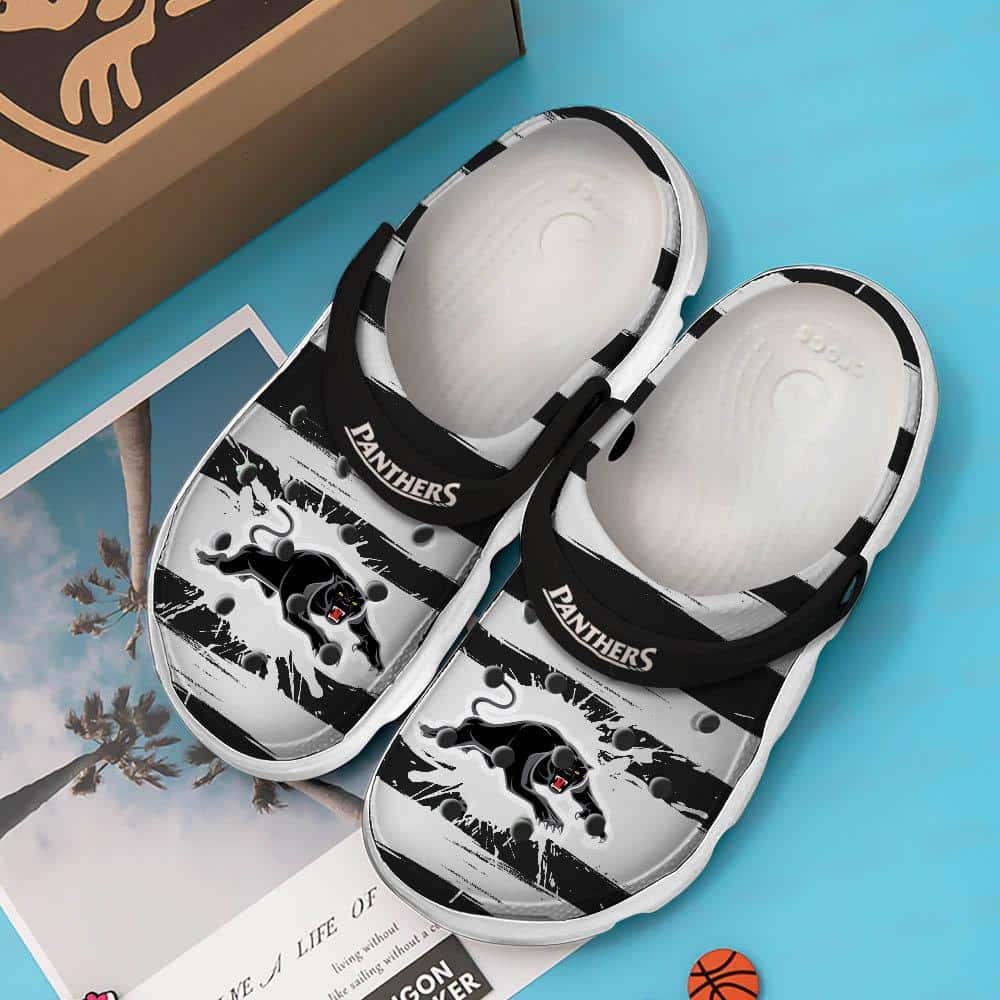 Penrith Panthers Lover Soft Clogs 1 Penrith Panthers Lover Soft Clogs