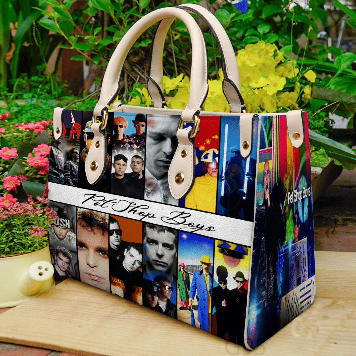 Pet Shop Boys Leather Handbag 1 Pet Shop Boys Leather Handbag