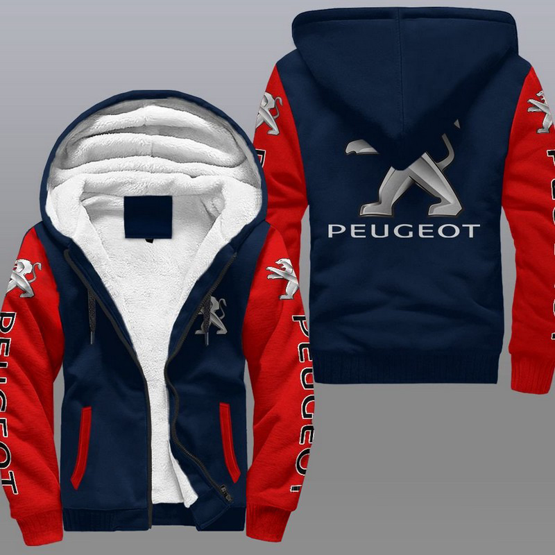 Peugeot Red Fleece Jacket 1 Peugeot Red Fleece Jacket
