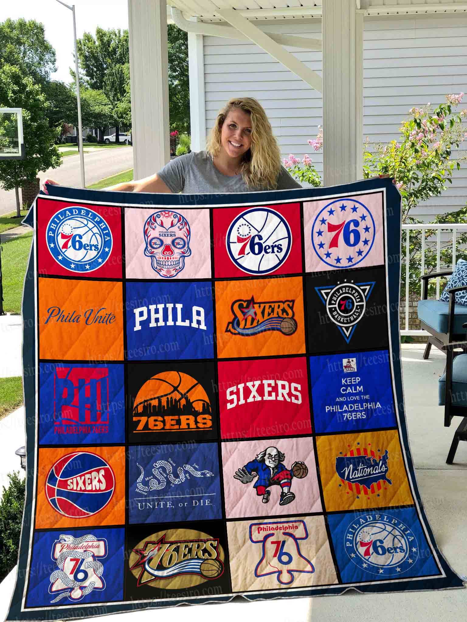 Philadelphia 76ERS 4 Blanket 1 Philadelphia 76ERS 4 Blanket