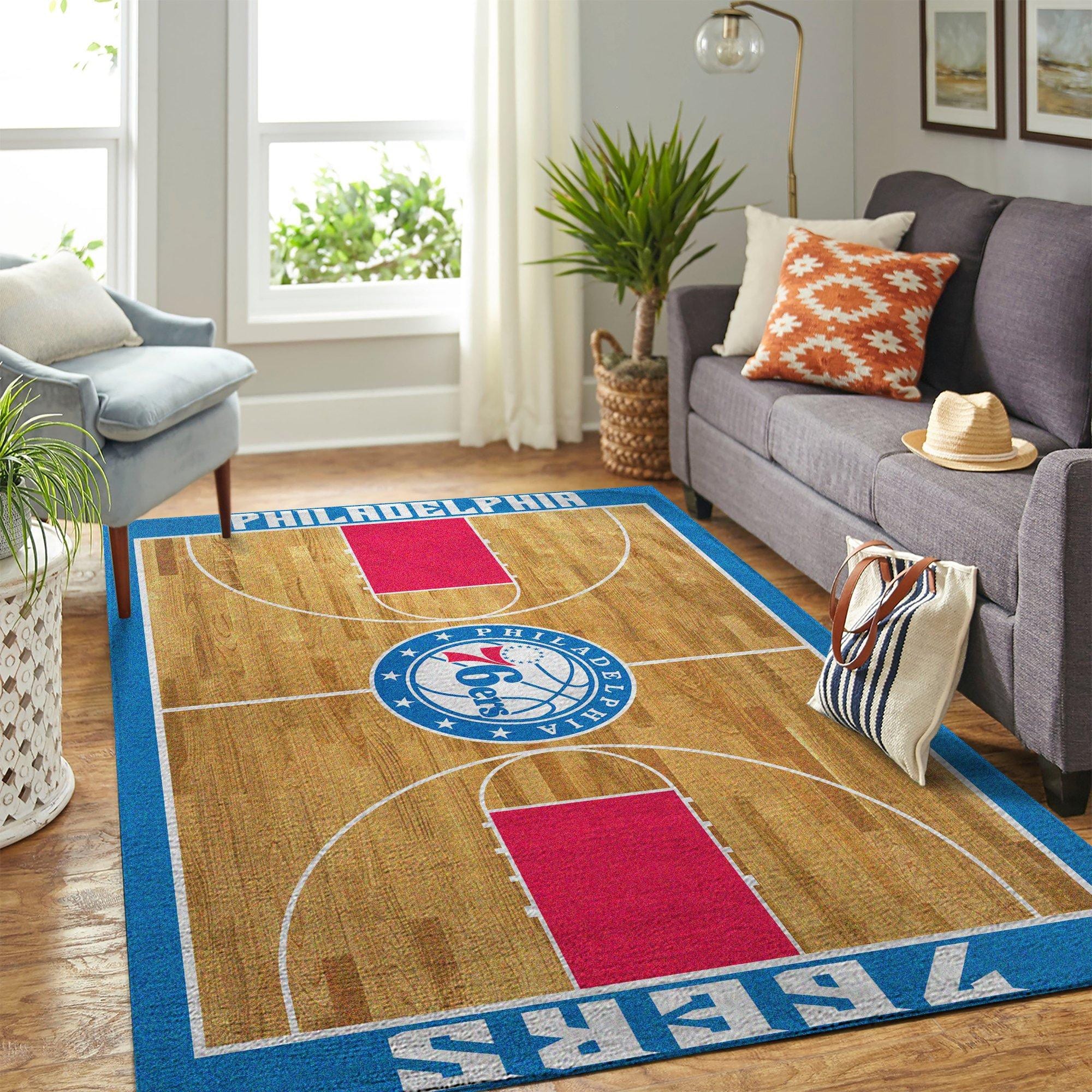 Philadelphia 76ERS Area Rug 1 Philadelphia 76ERS Area Rug