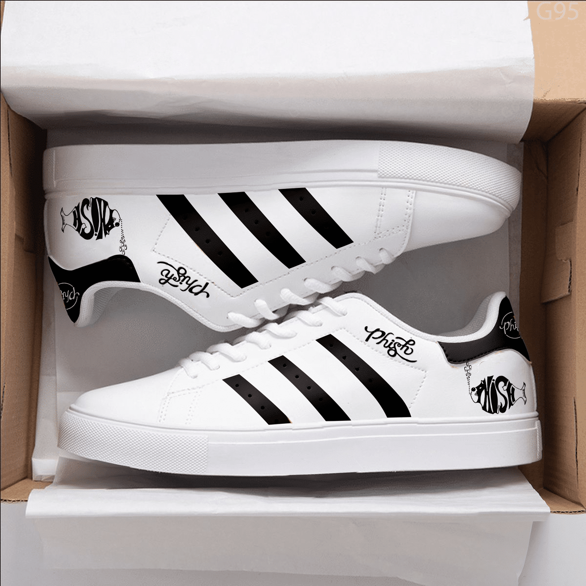 Phish Stan Smith Shoes 1 Phish Stan Smith Shoes