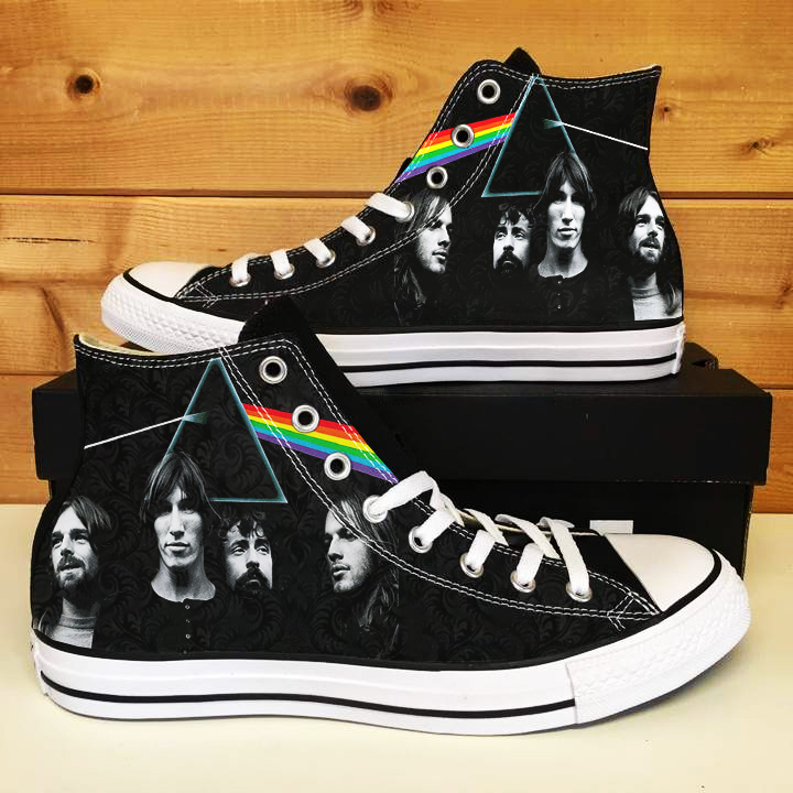 Pink Floyd High Top Shoes 1 Pink Floyd High Top Shoes