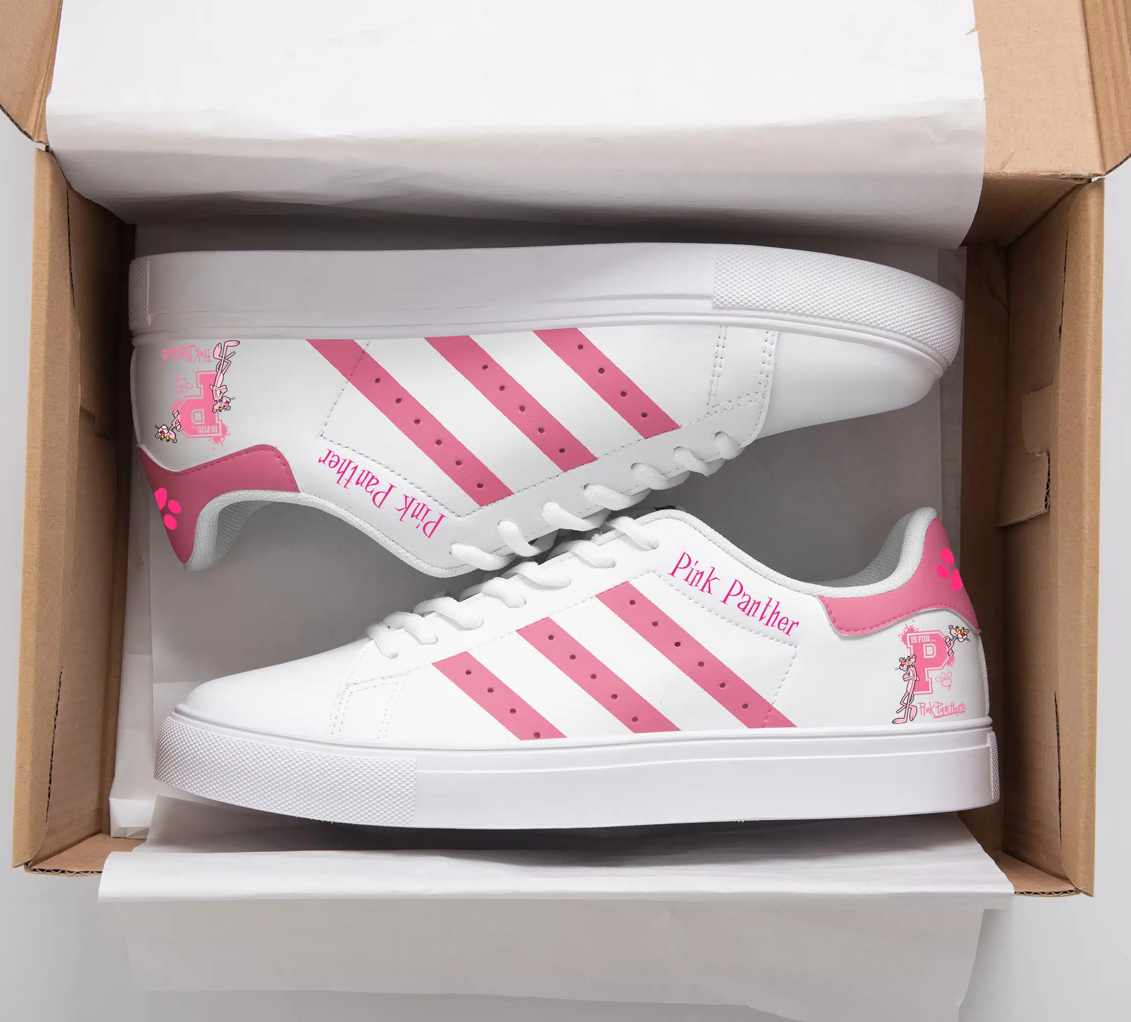Pink Panther Stan Smith Shoes 1 Pink Panther Stan Smith Shoes