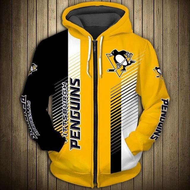 Pittsburgh Penguins 1G Hoodie Zip Hoodie 3D 1 Pittsburgh Penguins 1G Hoodie Zip Hoodie 3D