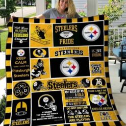Pittsburgh Steelers Personalized Blanket