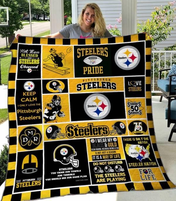 Pittsburgh Steelers Personalized Blanket 1 Pittsburgh Steelers Personalized Blanket