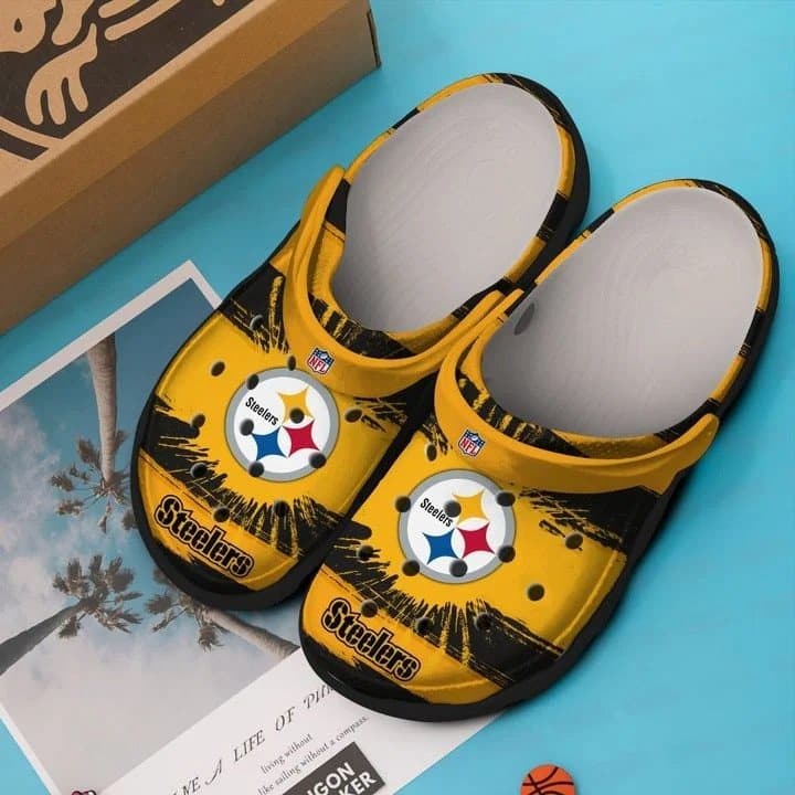 Pittsburgh Steelers Soft Clogs 1 Pittsburgh Steelers Soft Clogs