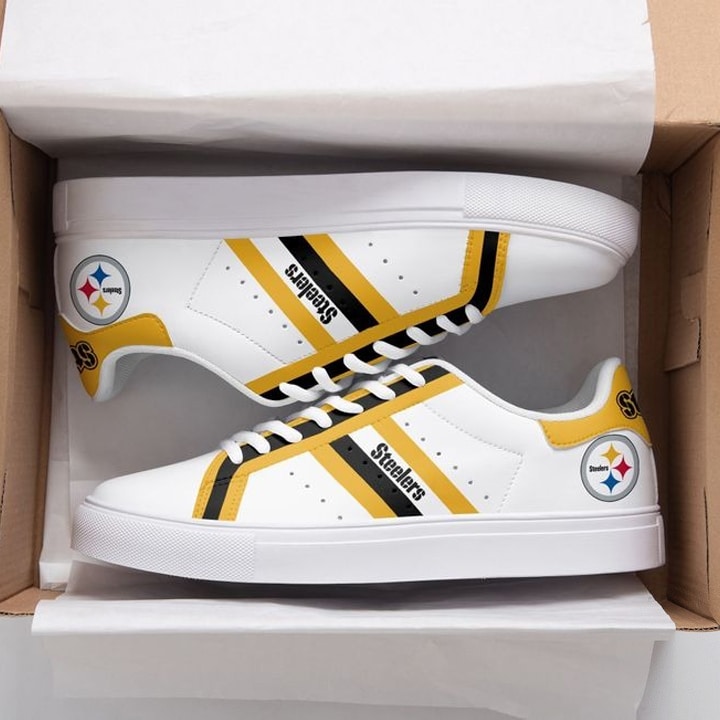 Pittsburgh Steelers Stan Smith Shoes 1 Pittsburgh Steelers Stan Smith Shoes