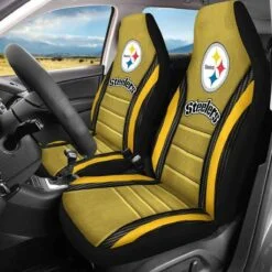 Pittsburgh Steelers Yellow Seat Covers
