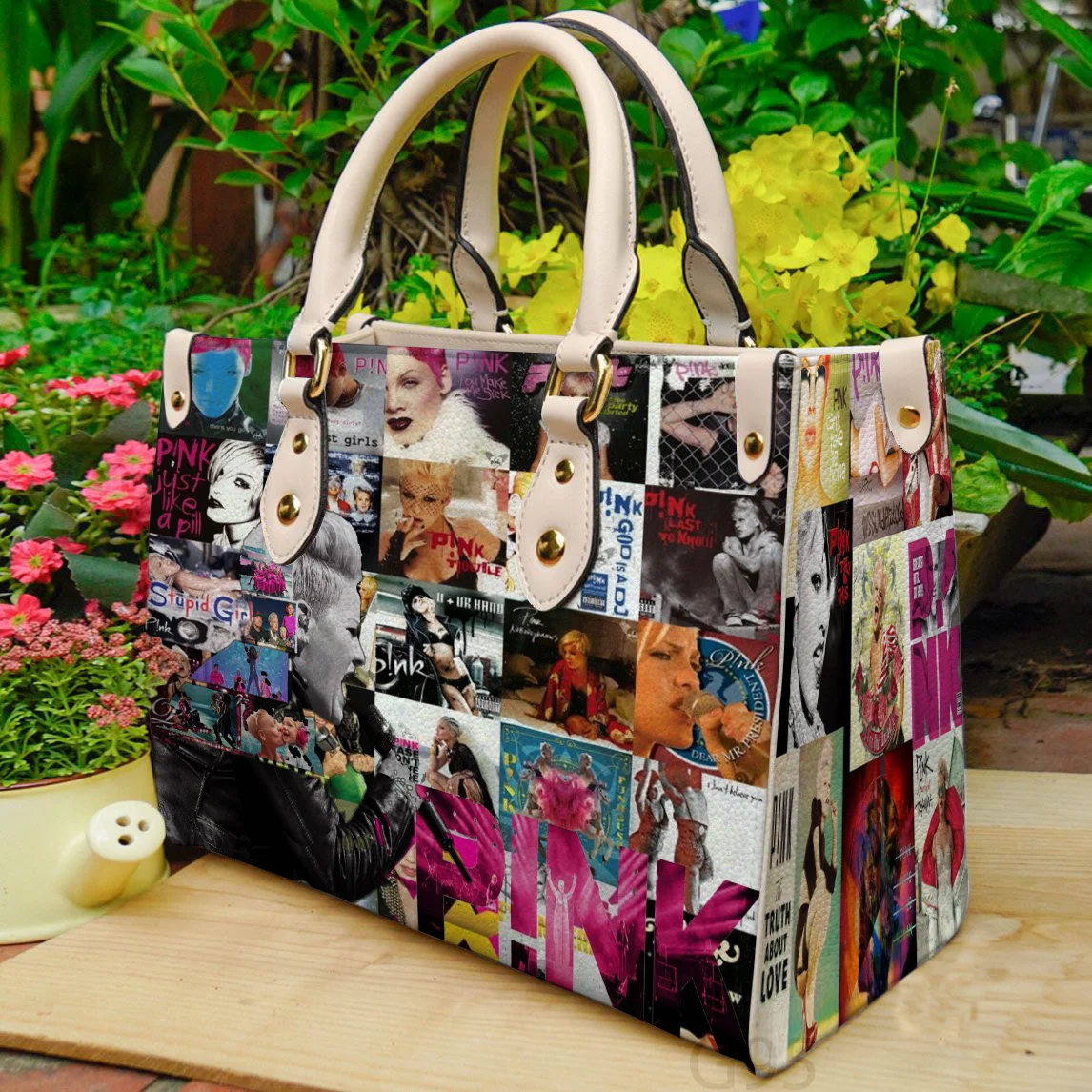 P!nk Leather Handbag 1 P!nk Leather Handbag