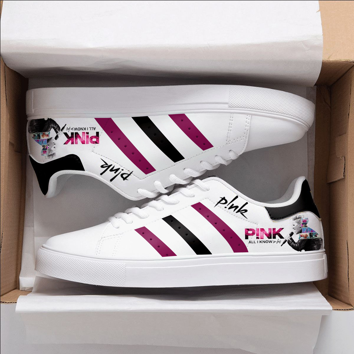 P!nk Stan Smith Shoes 1 P!nk Stan Smith Shoes