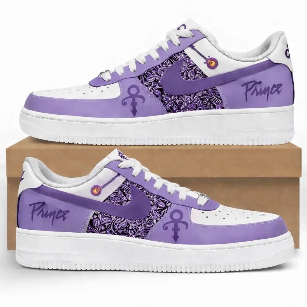 Prince Purple Air Force Shoes 1 Prince Purple Air Force Shoes