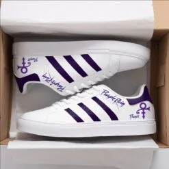 Prince Purple Stan Smith Shoes