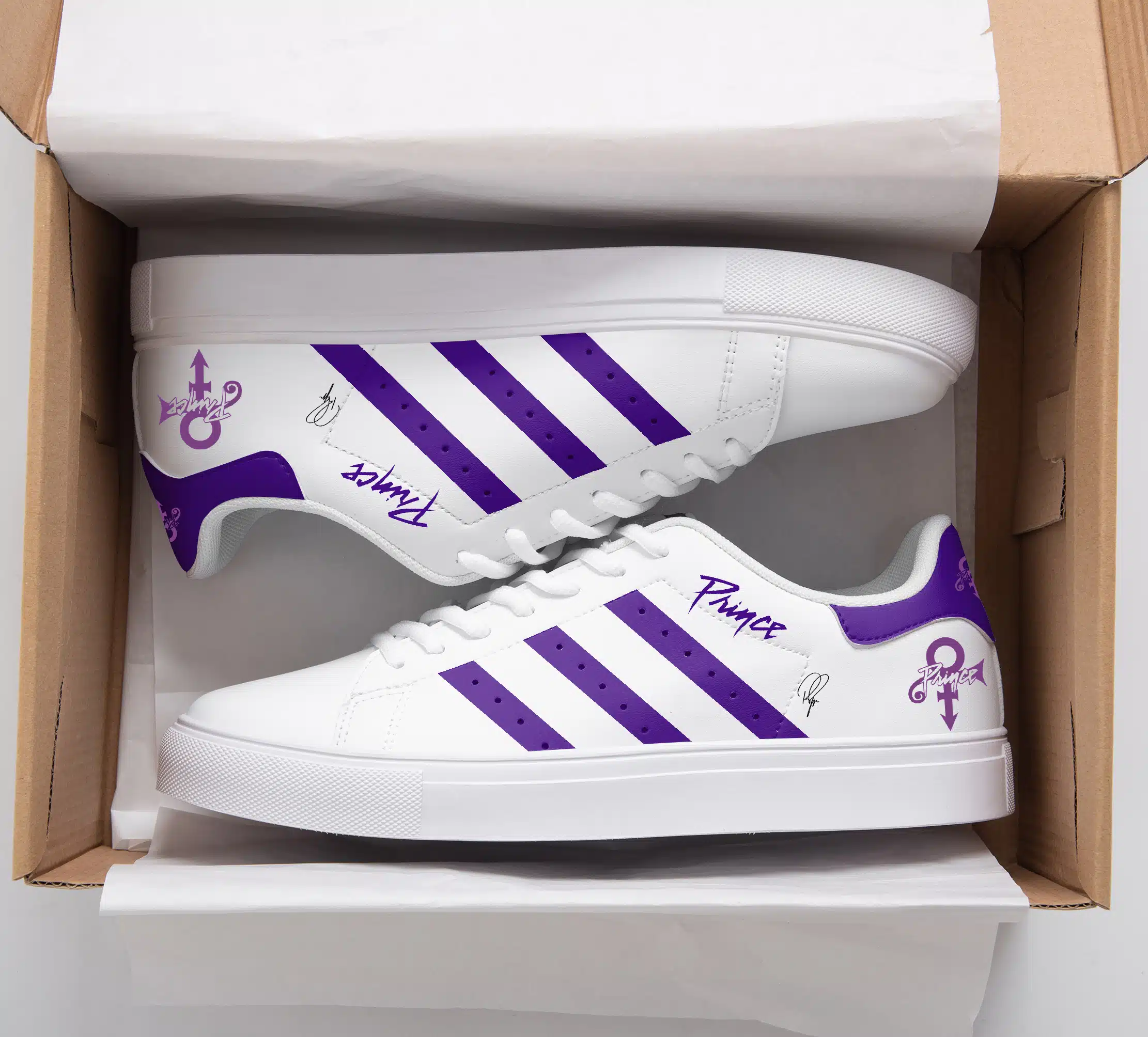 Prince Purple Stan Smith Shoes 1 Prince Purple Stan Smith Shoes