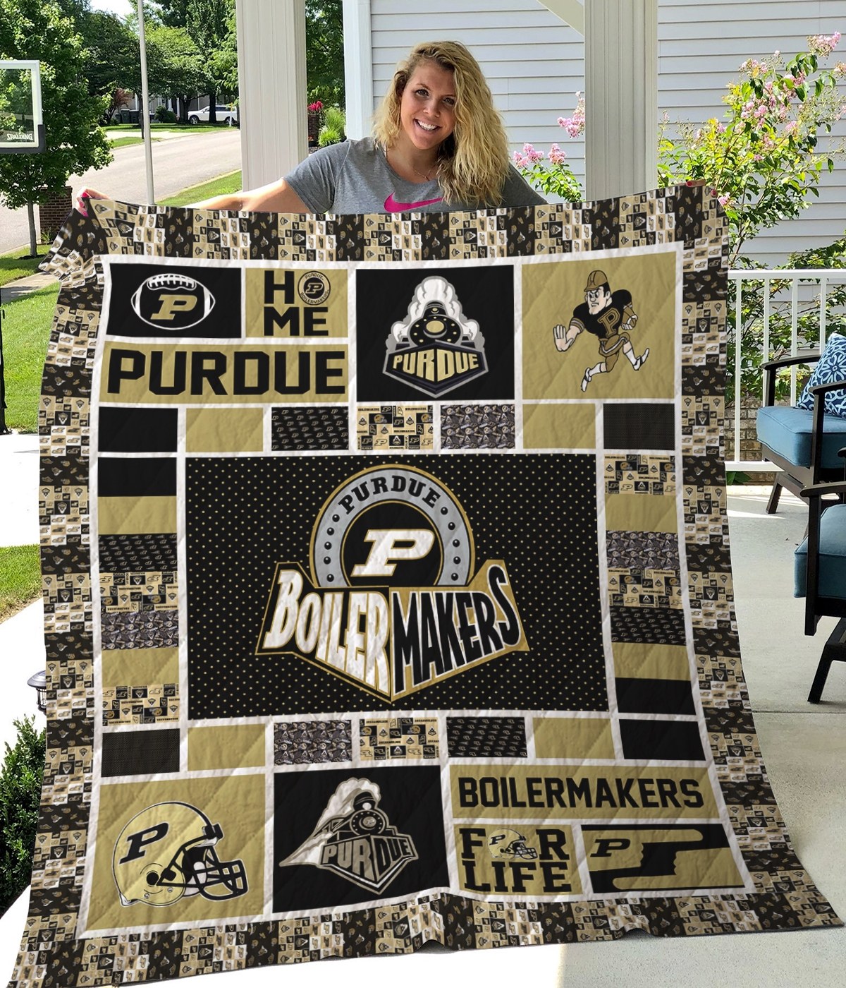 Purdue Boilermakers Blanket 1 Purdue Boilermakers Blanket