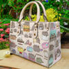 Pusheen 01 Leather Handbag