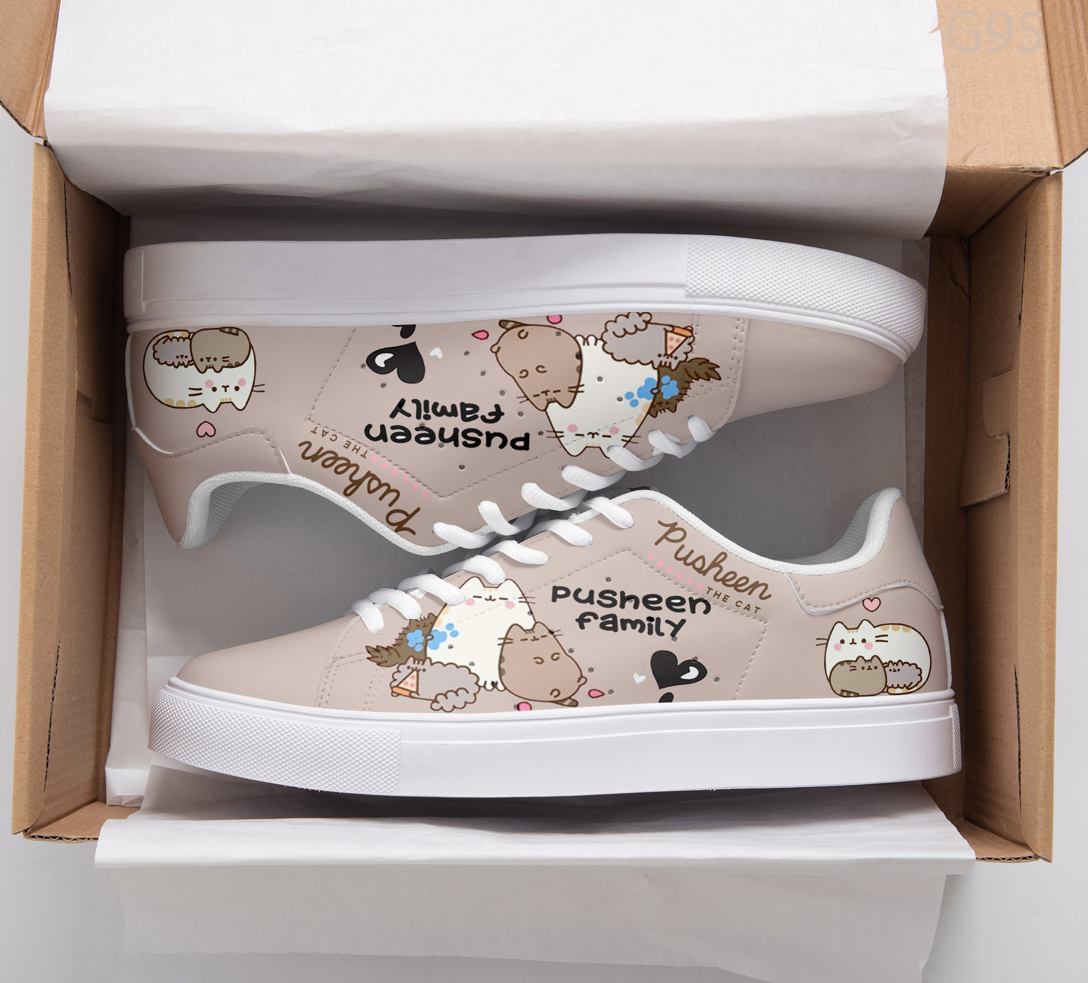 Pusheen Funny Stan Smith Shoes 1 Pusheen Funny Stan Smith Shoes