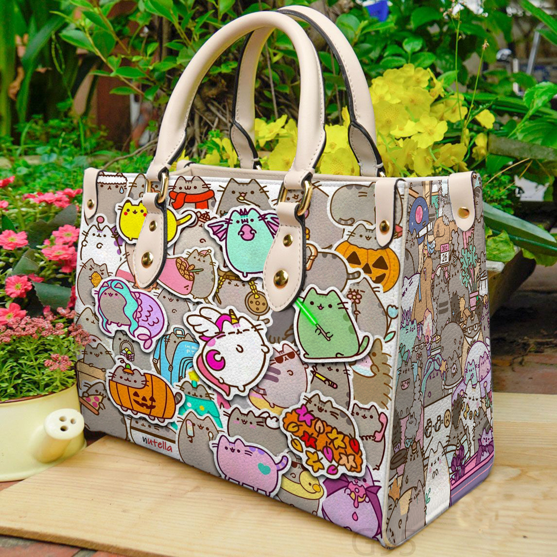 Pusheen Leather Handbag 1 Pusheen Leather Handbag