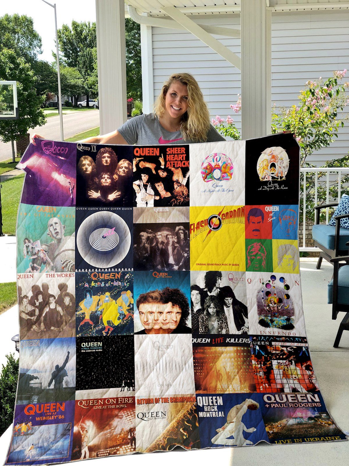 Queen Band Blanket 1 Queen Band Blanket