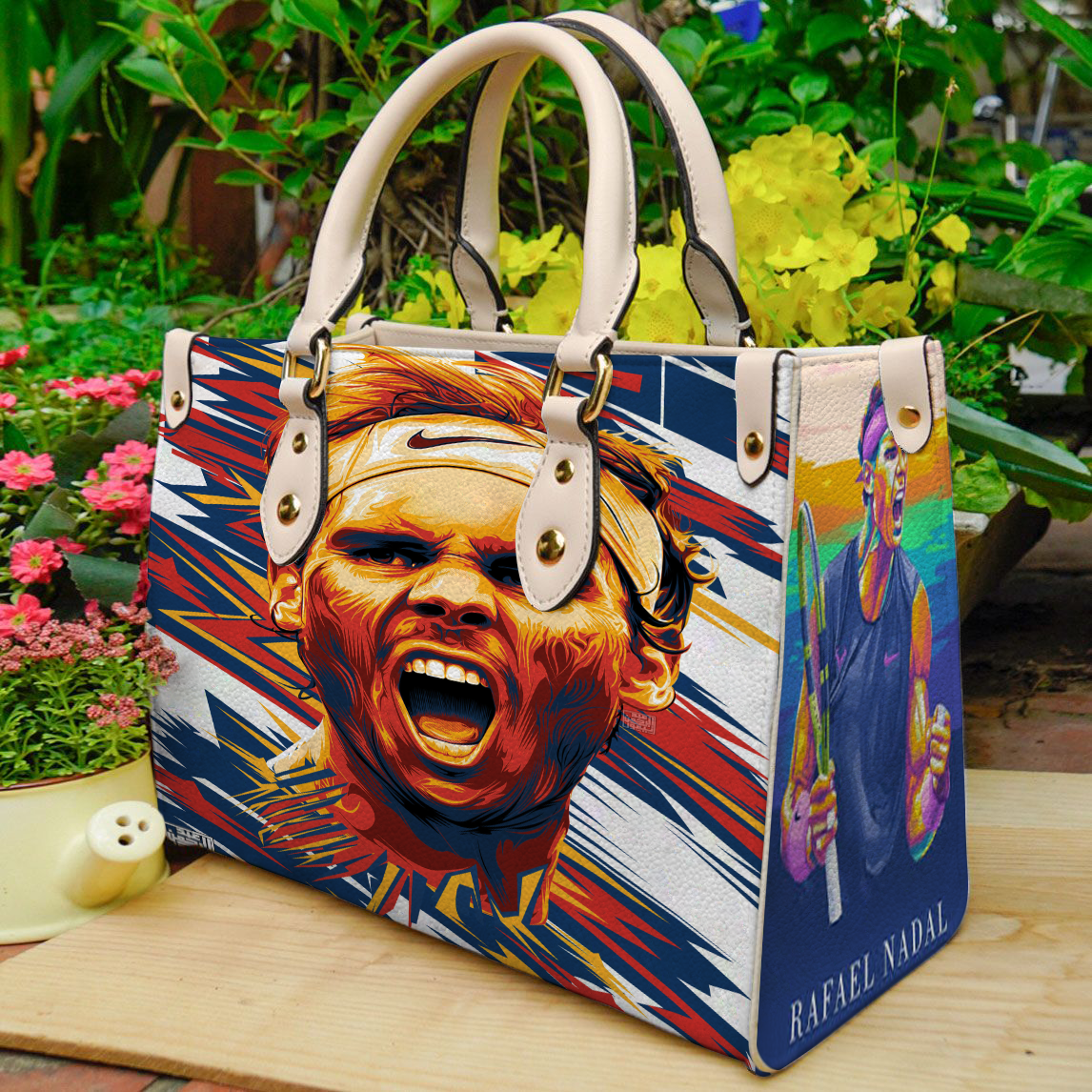 Rafael Nadal Leather Handbag 1 Rafael Nadal Leather Handbag