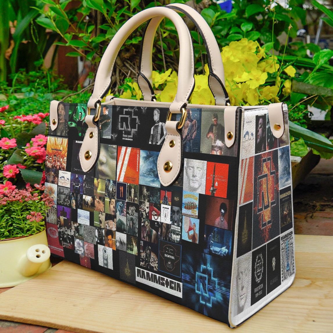 Rammstein Leather Handbag 1 Rammstein Leather Handbag