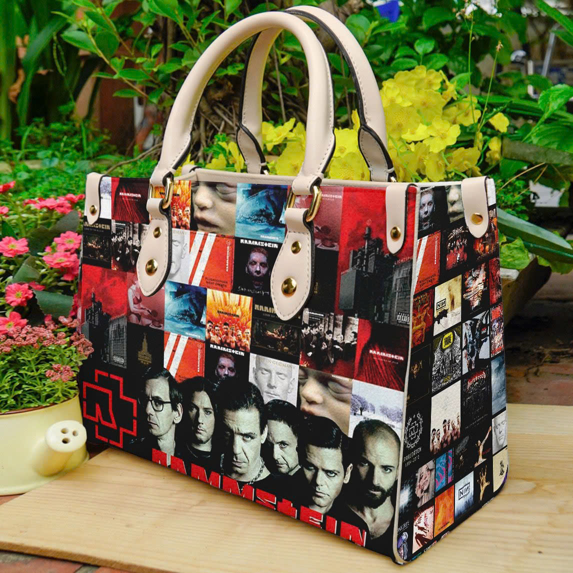 Rammstein Leather Handbag 1 Rammstein Leather Handbag