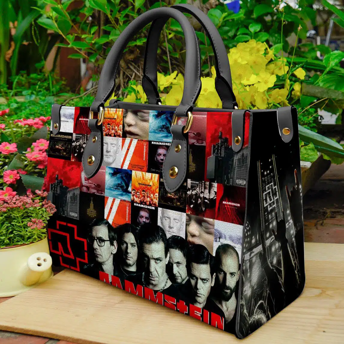 Rammstein Leather Handbag 1 Rammstein Leather Handbag