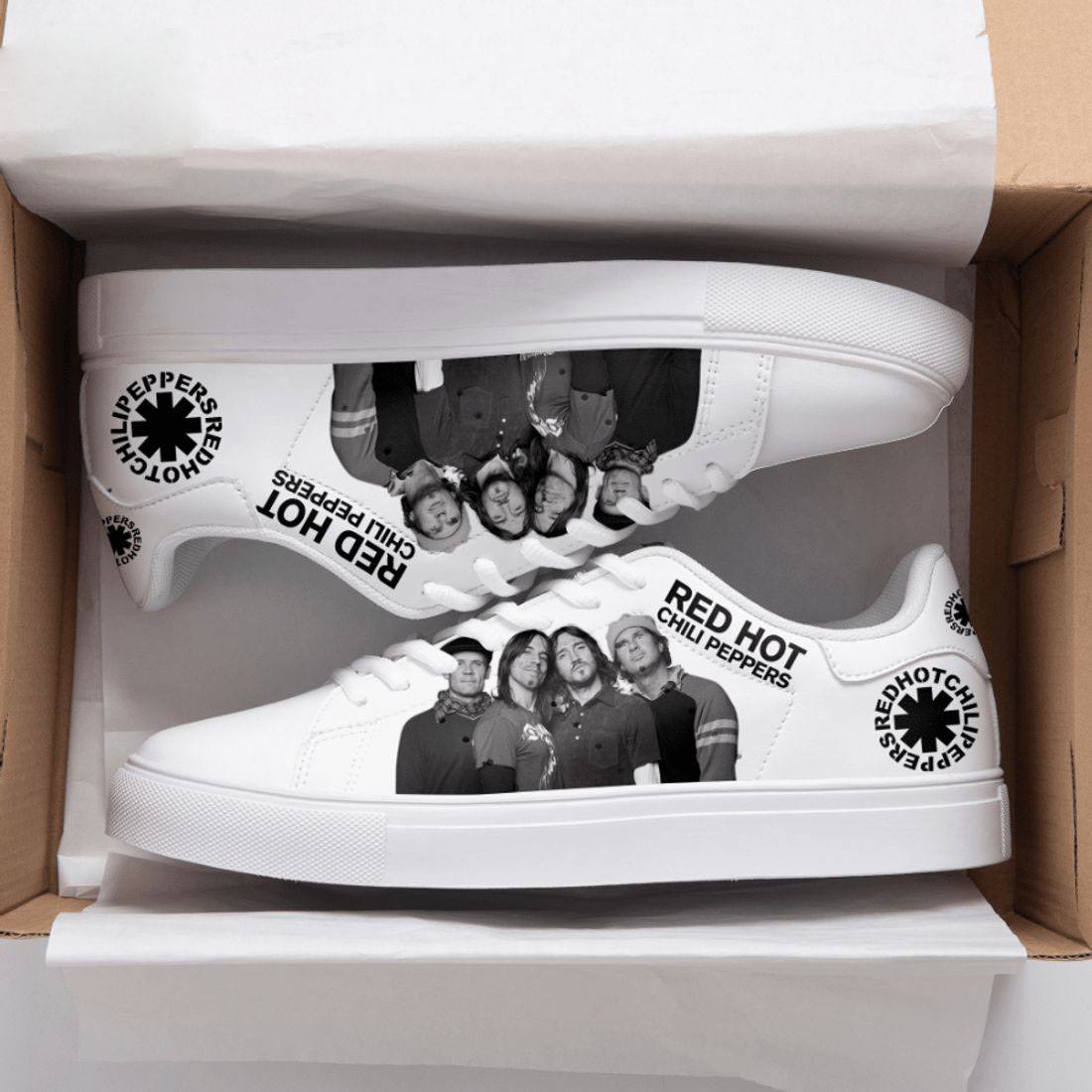 Red Hot Chili Peppers Stan Smith Shoes 1 Red Hot Chili Peppers Stan Smith Shoes