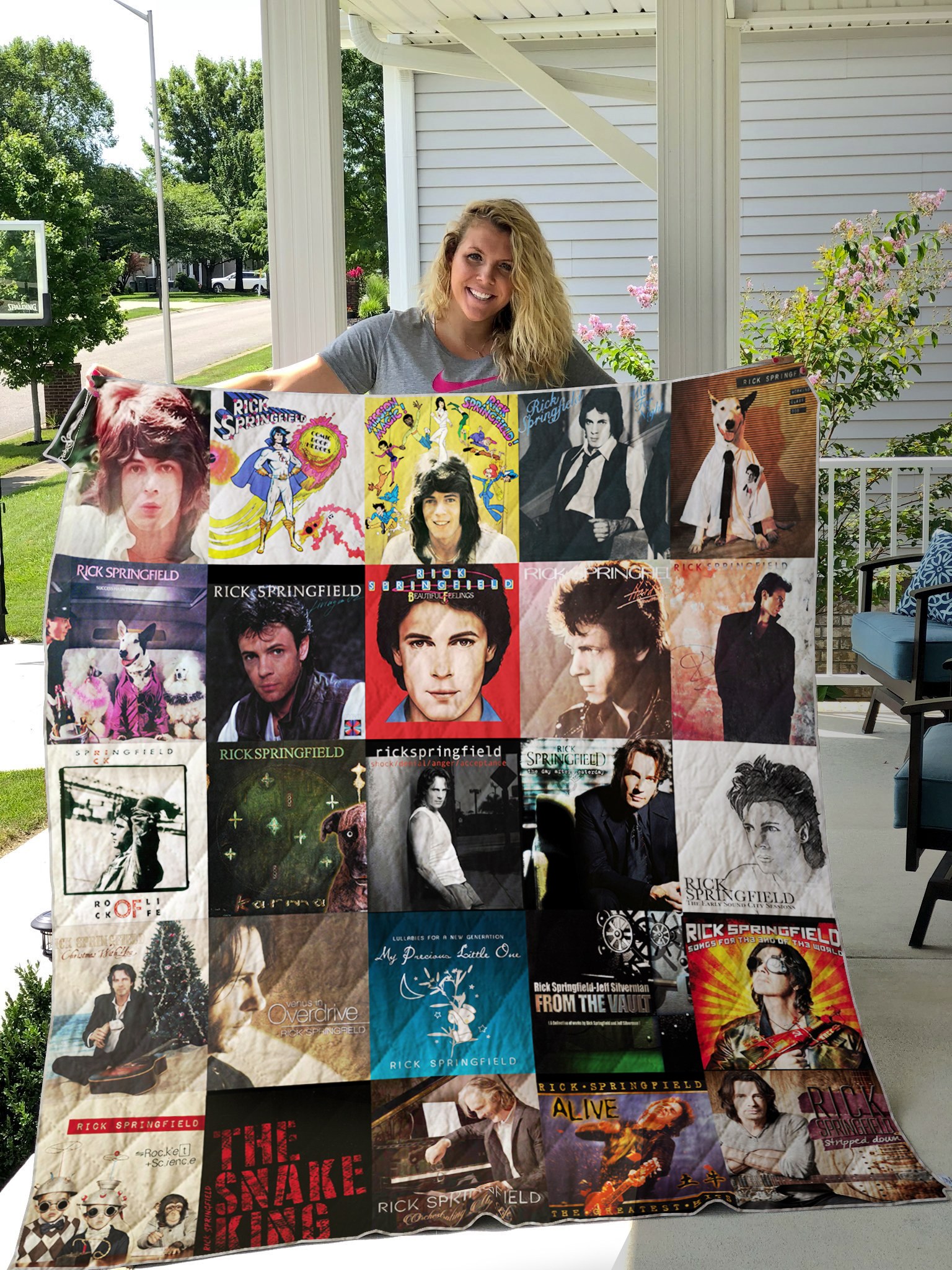 Rick Springfield Blanket 1 Rick Springfield Blanket