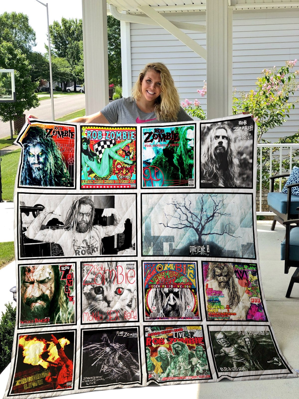 Rob Zombie Blanket 1 Rob Zombie Blanket