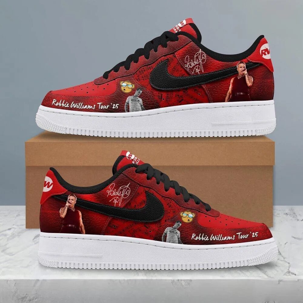 Robbie Williams Air Force Shoes 1 Robbie Williams Air Force Shoes