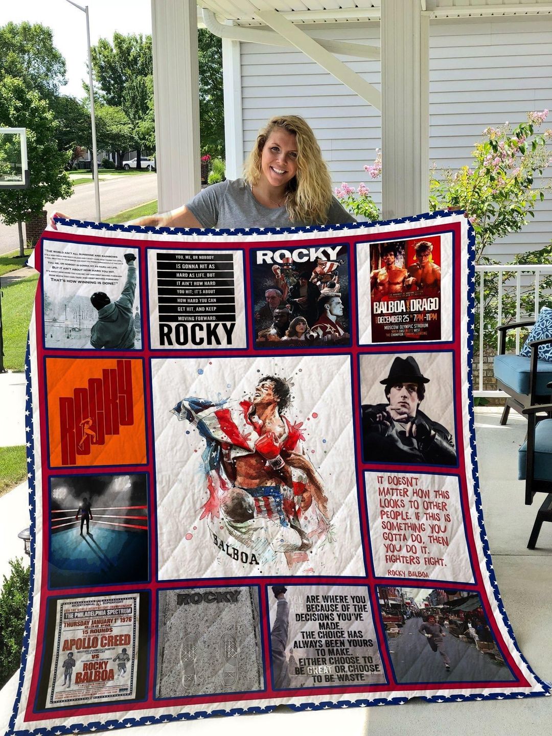 Rocky Balboa Blanket 1 Rocky Balboa Blanket