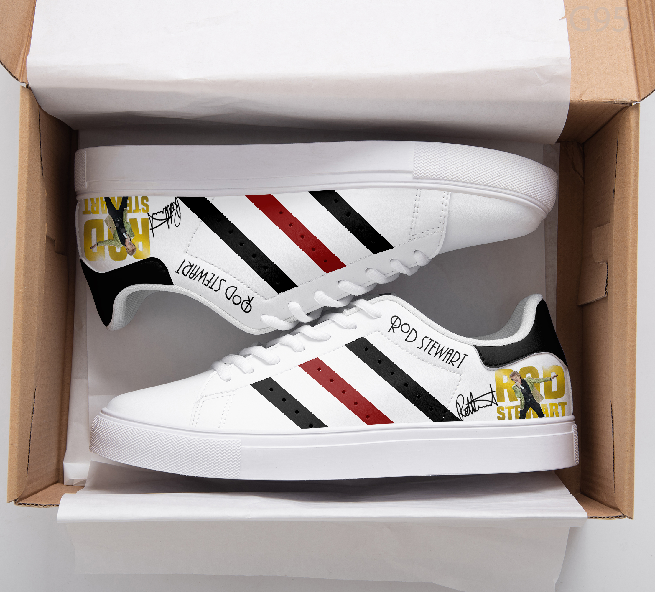 Rod Stewart Lover Stan Smith Shoes 1 Rod Stewart Lover Stan Smith Shoes