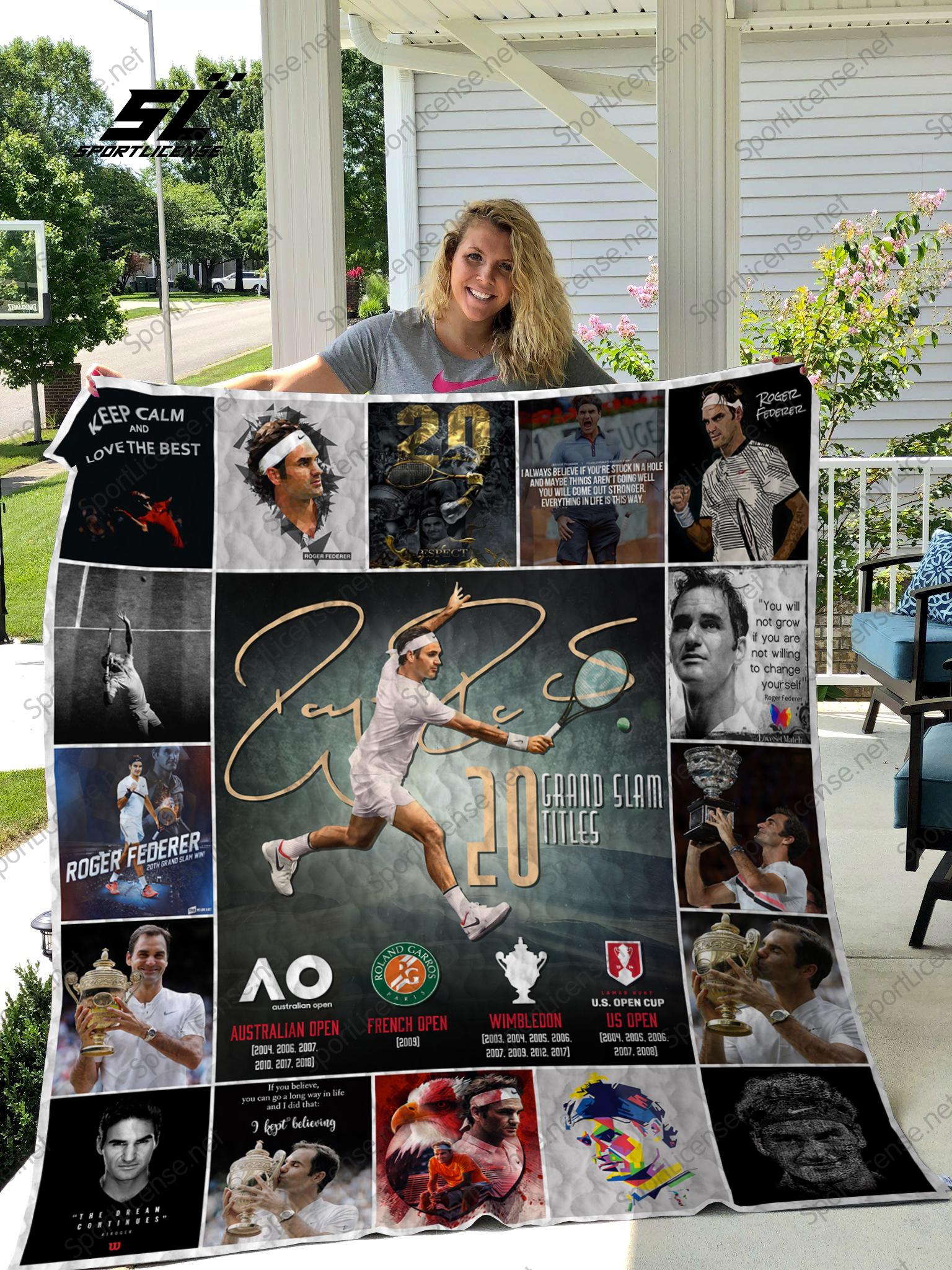 Roger Federer Blanket 1 Roger Federer Blanket