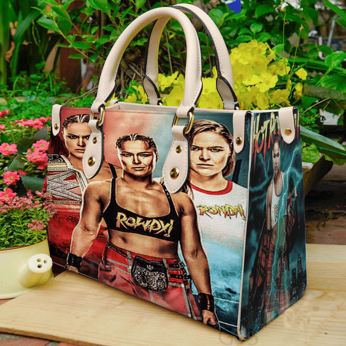 Ronda Rousey Leather Handbag 1 Ronda Rousey Leather Handbag