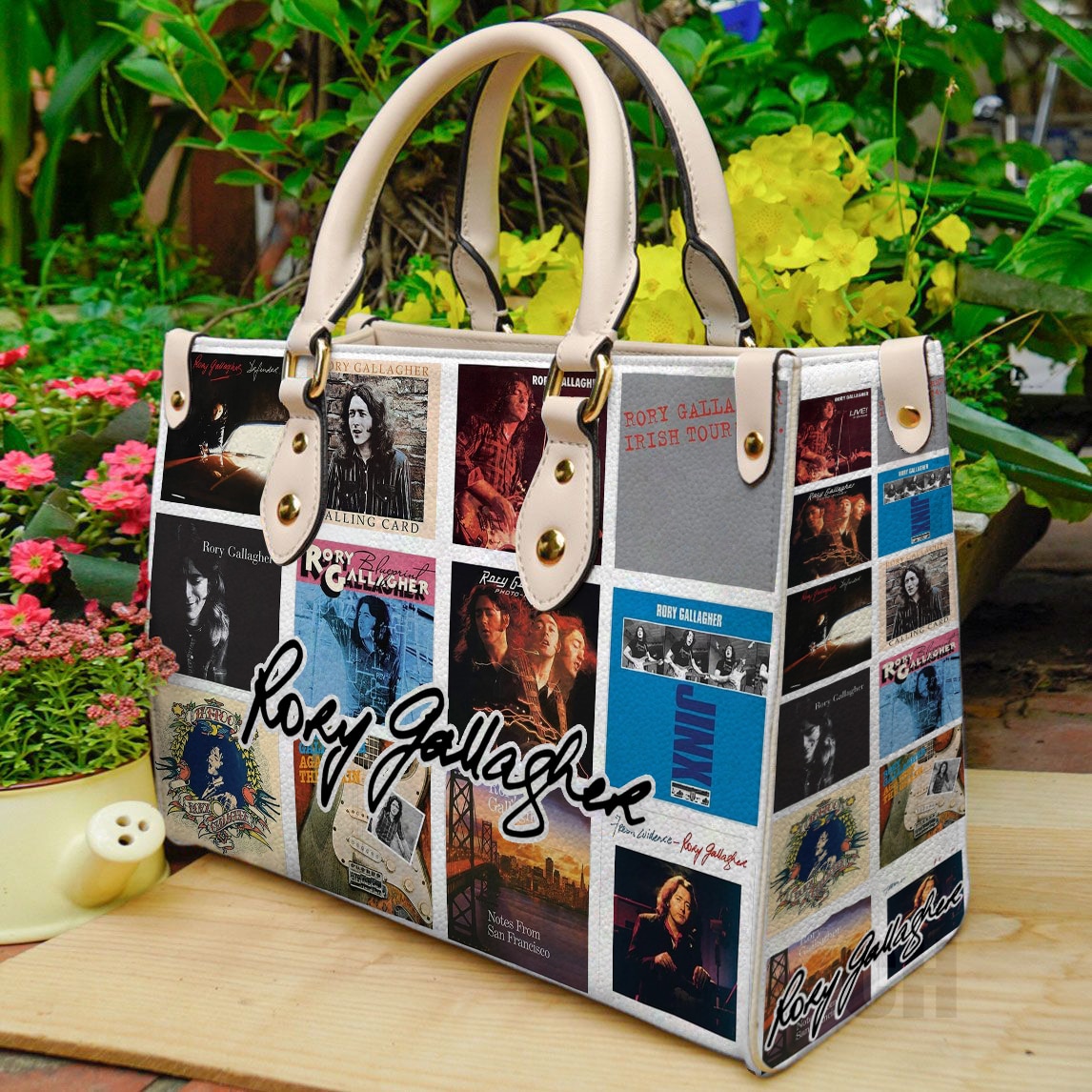 Rory Gallagher Leather Handbag 1 Rory Gallagher Leather Handbag