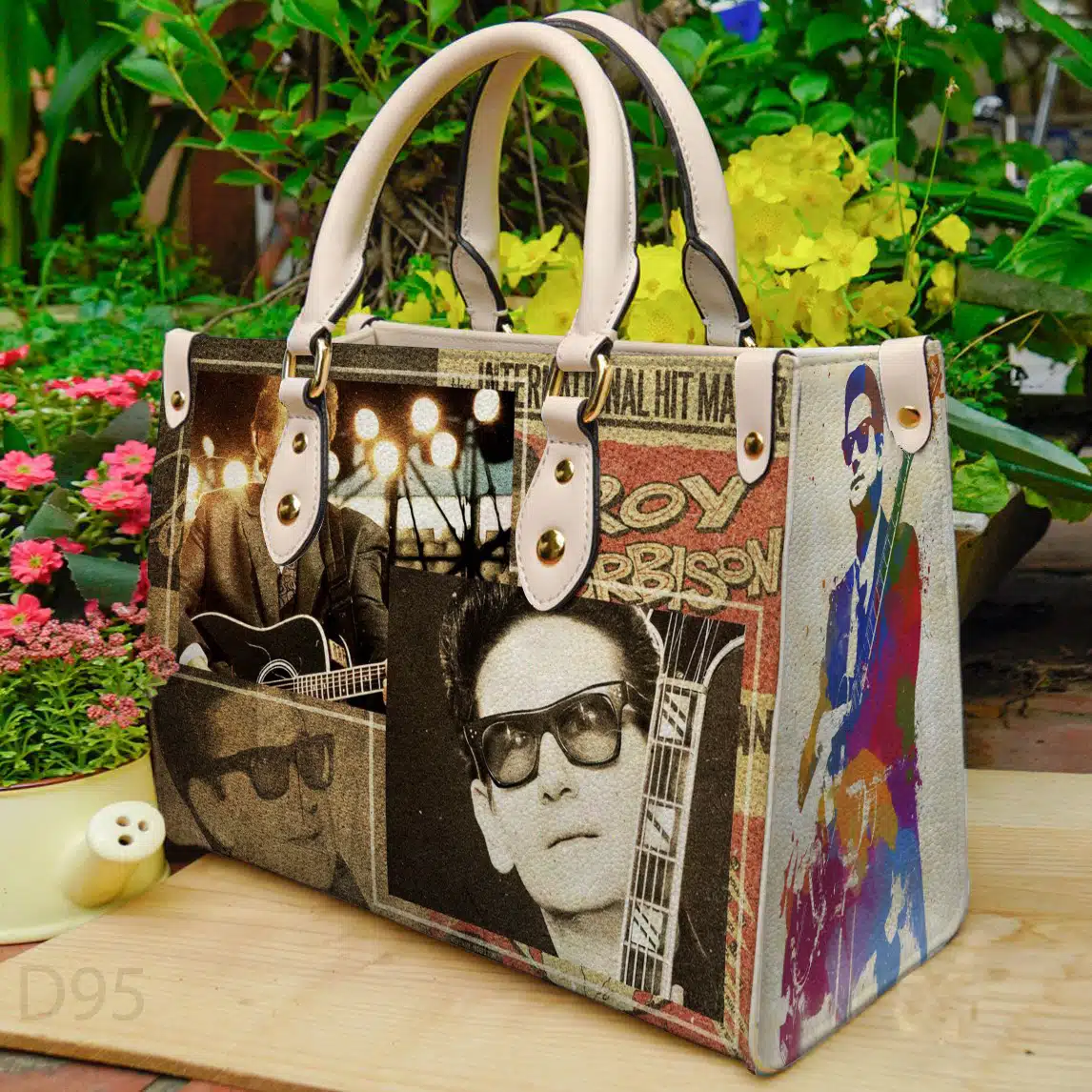 Roy Orbison G0 Leather Handbag 1 Roy Orbison G0 Leather Handbag