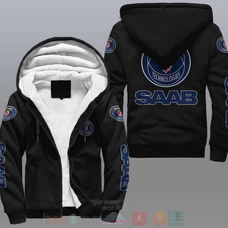 Saabs Black Fleece Jacket 1 Saabs Black Fleece Jacket
