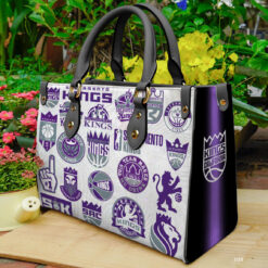 Sacramento Kings Leather Handbag