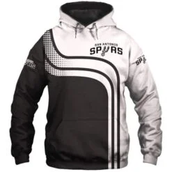 San Antonio Spurs Hoodie Zip Hoodie 3D
