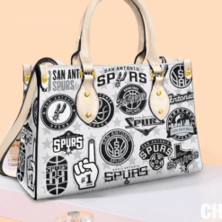 San Antonio Spurs Lover Leather Handbag