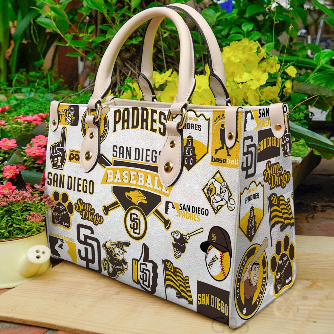 San Diego Padres 0AA Leather Handbag 1 San Diego Padres 0AA Leather Handbag