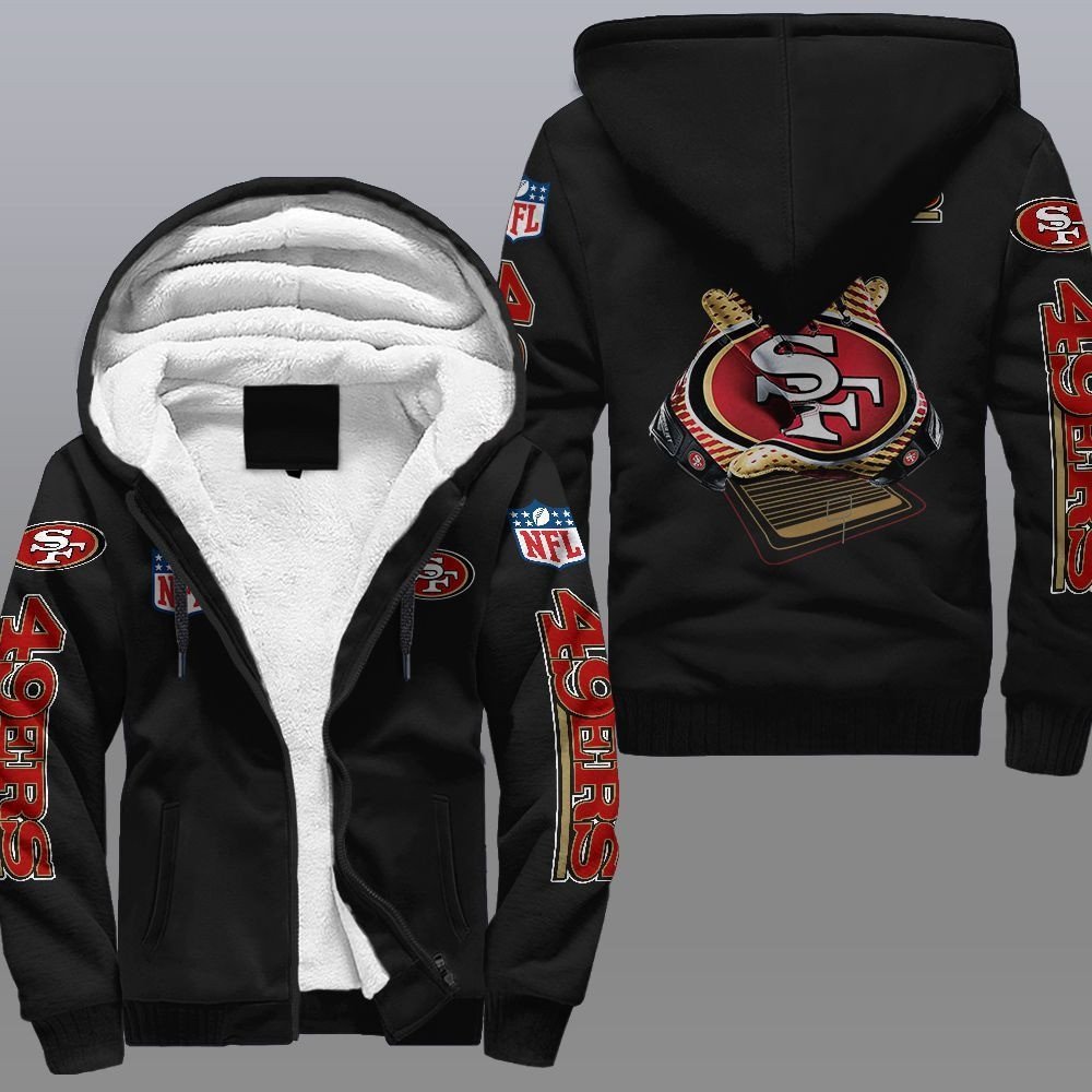 San Francisco 49ERS 1 Fleece Jacket 1 San Francisco 49ERS 1 Fleece Jacket