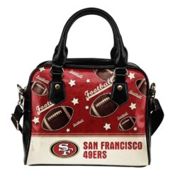 San Francisco 49ERS 1 Leather Handbag