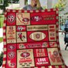 San Francisco 49ERS 2 Blanket